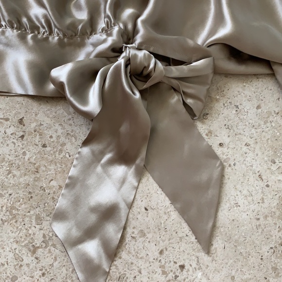 MODA INternational 100%Silk Top Blouse size XXS - Picture 4 of 12